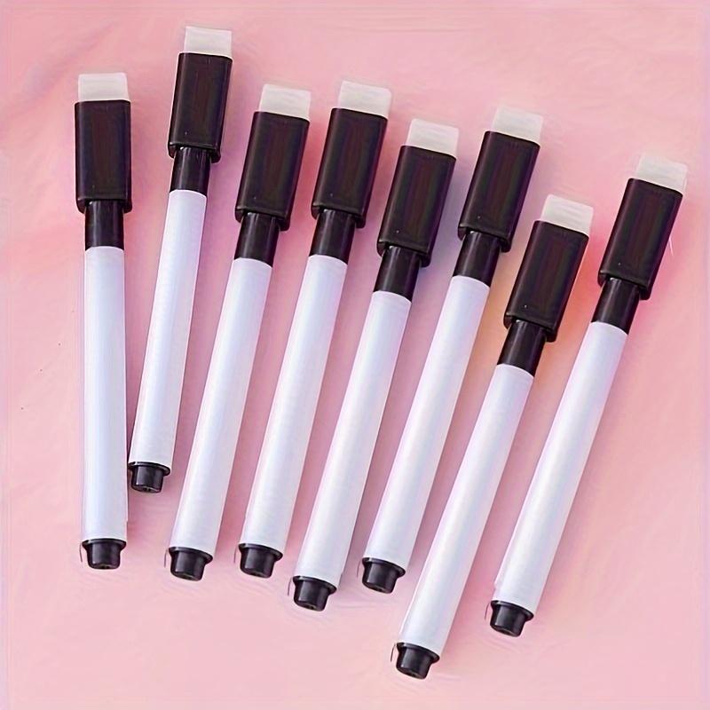 6pcs Non magnetic whiteboard penquick drying environmentally friendly small eraser pen writing stationery whiteboard accessories