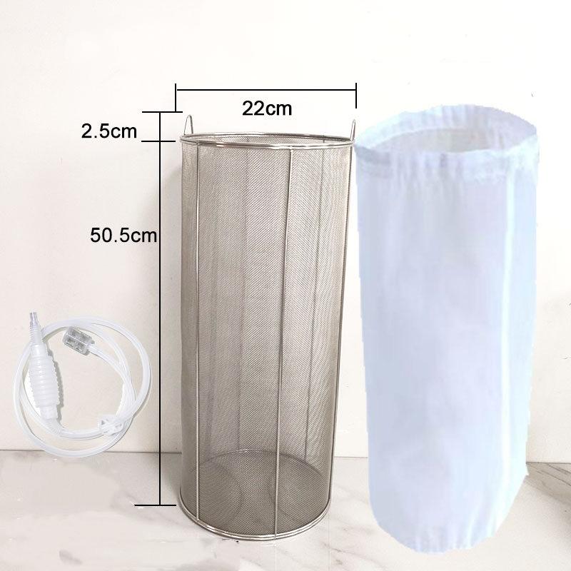 Round Mesh Basket 1mm Hole Rice Wine Beer Bier Filter Voor Zelfgemaakte Brew Koffie Coffee Droog Hopper Brew Fine Mesh Coland