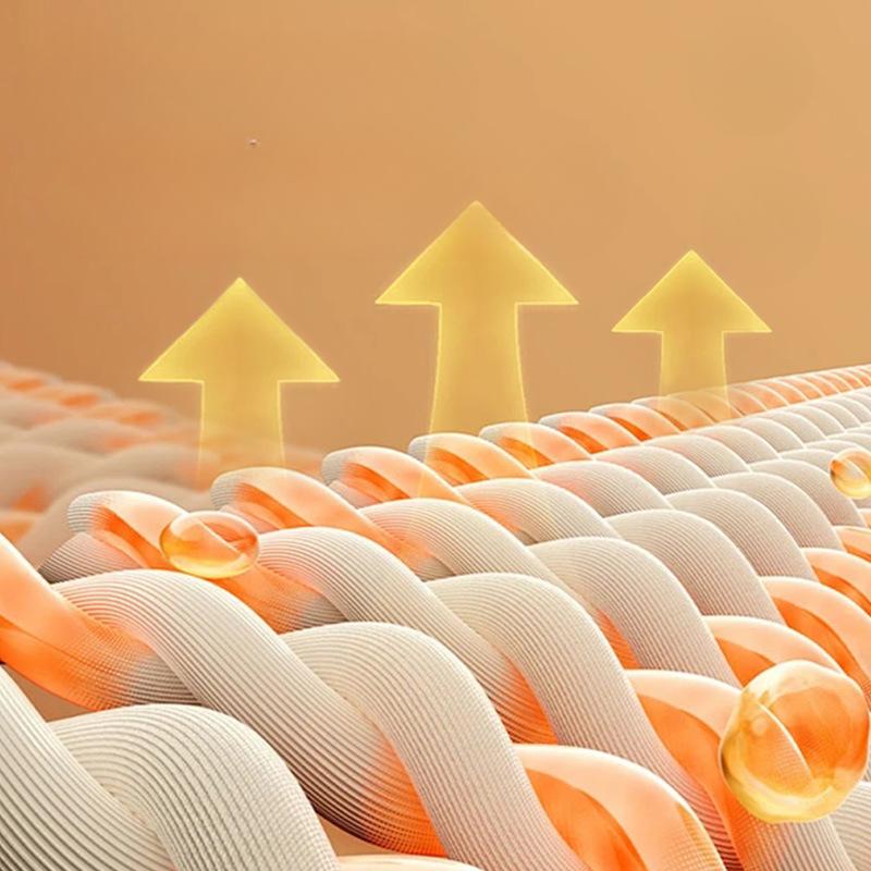 Women's Autumn Woolen Warm Mid-leg Socks, Women's Socks, Antibacterial and Deodorizing, Thickened White Long Socks for Autumn and Winter