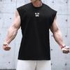 Muscleguys Sommer-T-Shirt für muskulösen Mann, ärmellos, für Fitnessstudio, Fitness, Workout, Tanktops, Bodybuilding, atmungsaktiv, locker, Basketball, Sport, Herren-Top