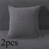 Set of 2 Pillow Covers, Modern Sofa Throw Pillow Cover, Decorative Outdoor Fabric Pillow Case for Couch Bed Car 45x45cm for Home