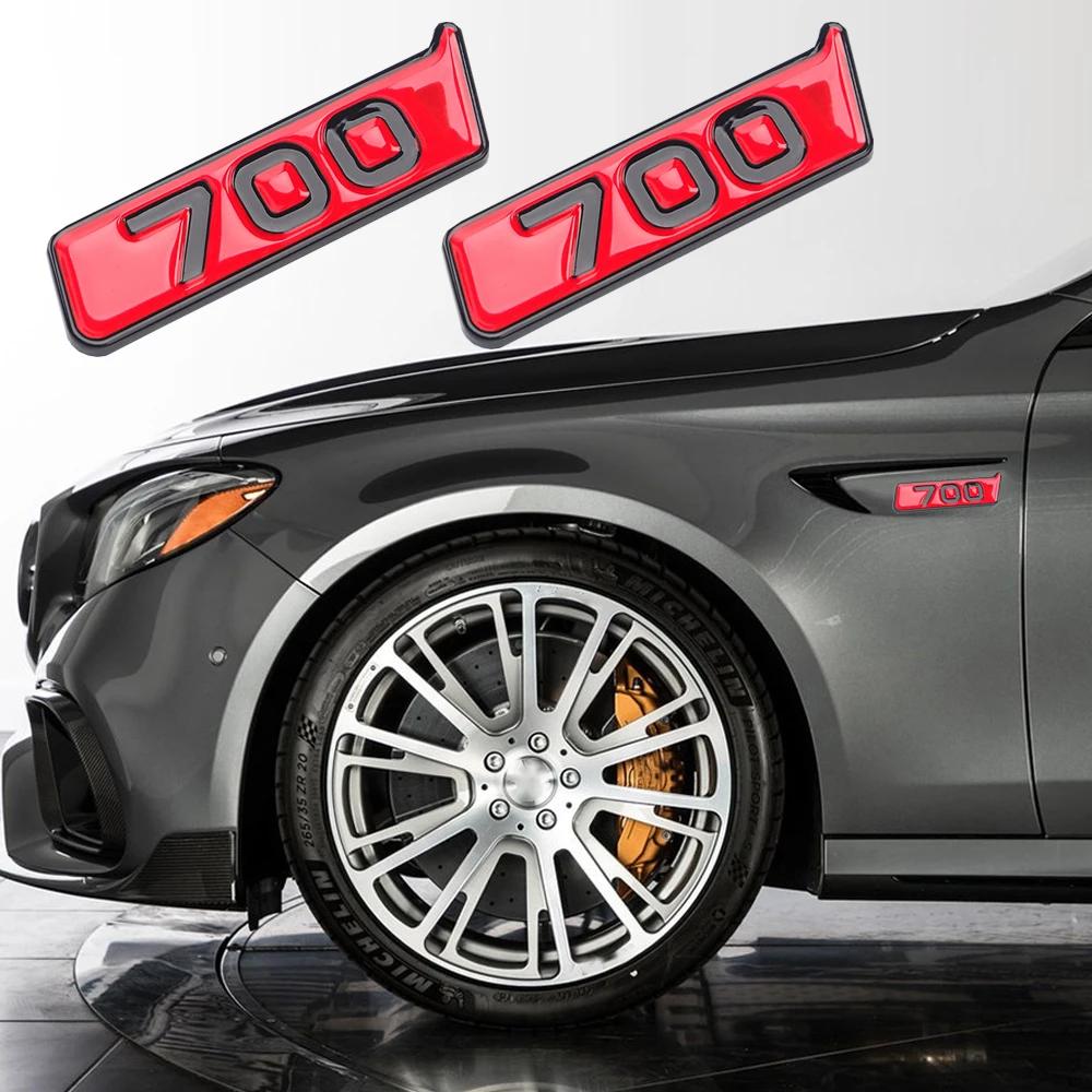 2pcs Red 800 Wing Side Sticker 900 700 Fender Sticker For Brabus Mercedes AMG G800 G900 W464 W463 G63 G65 Brabus Fender Sticker