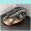 Classic Corduroy Plaid Baseball Cap With Sun Protection And Warmth For Daily Use