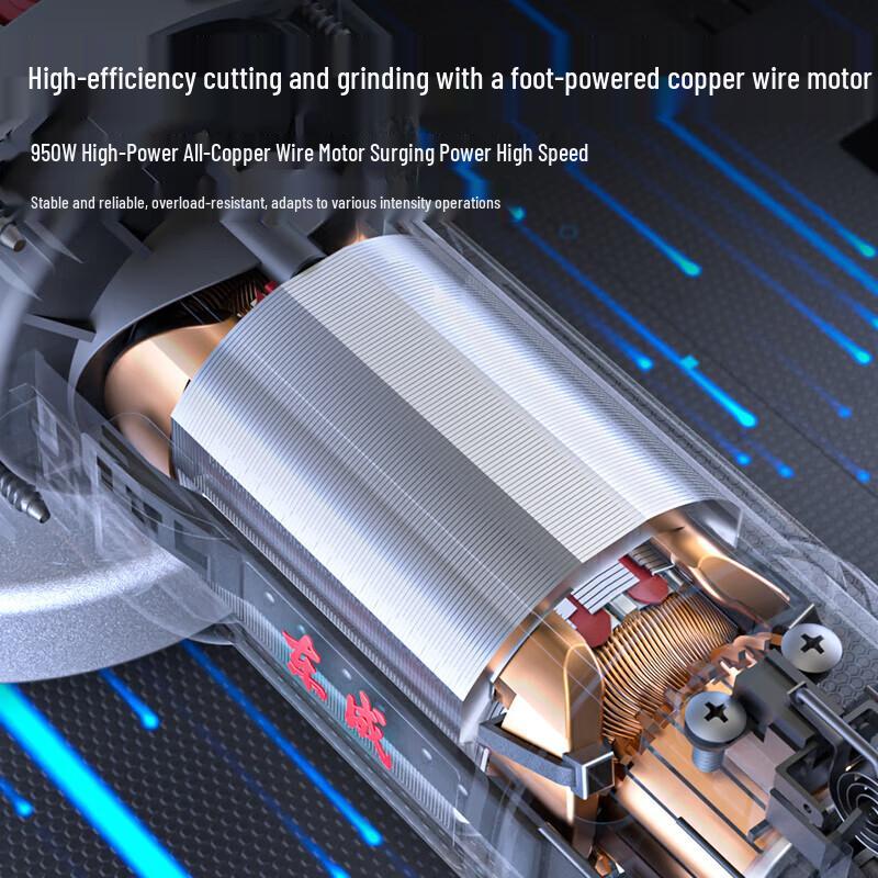 Dongcheng 950W 100mm Angle Grinder CN plug (adapter included)