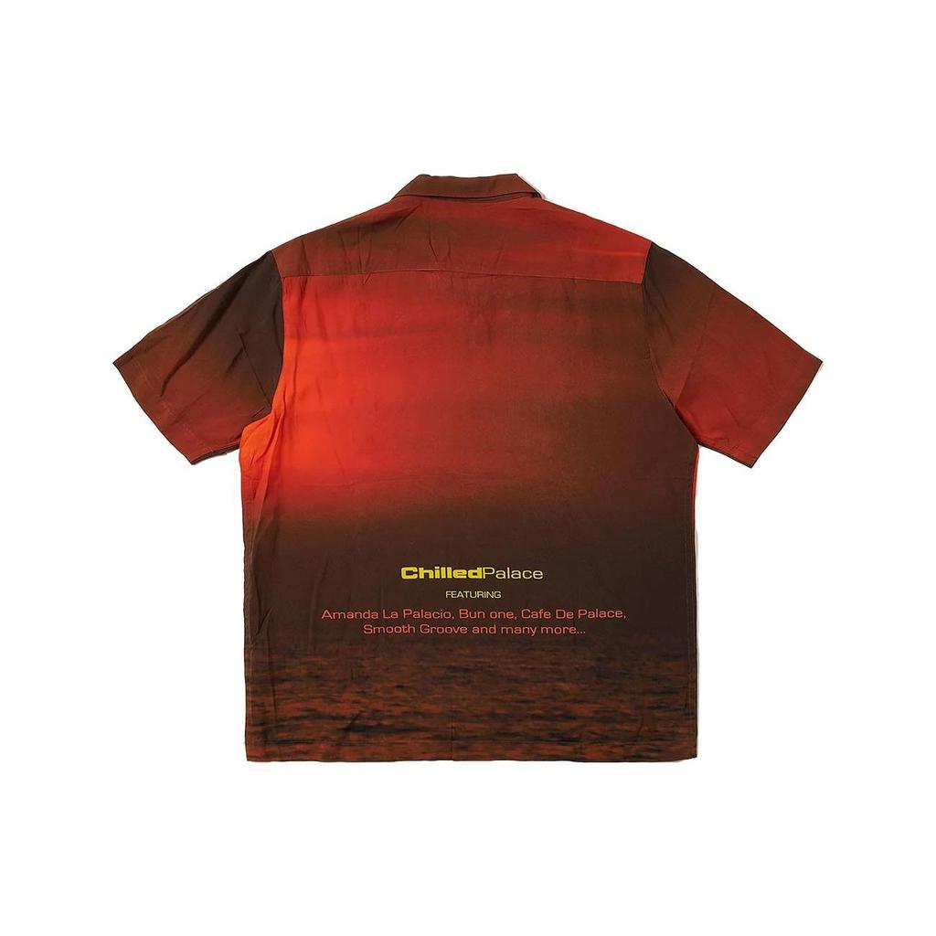Palace Ultimate Chill Shirt Tiger Orange Unisex Tops P24SHT024