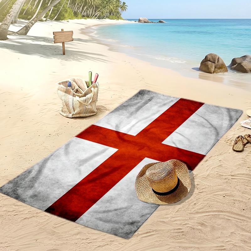 England national football team Printed Beach Towel Quick Dry Soft TowelPortable Large Rectangular Beach Blanket for Travel Swimming Pool