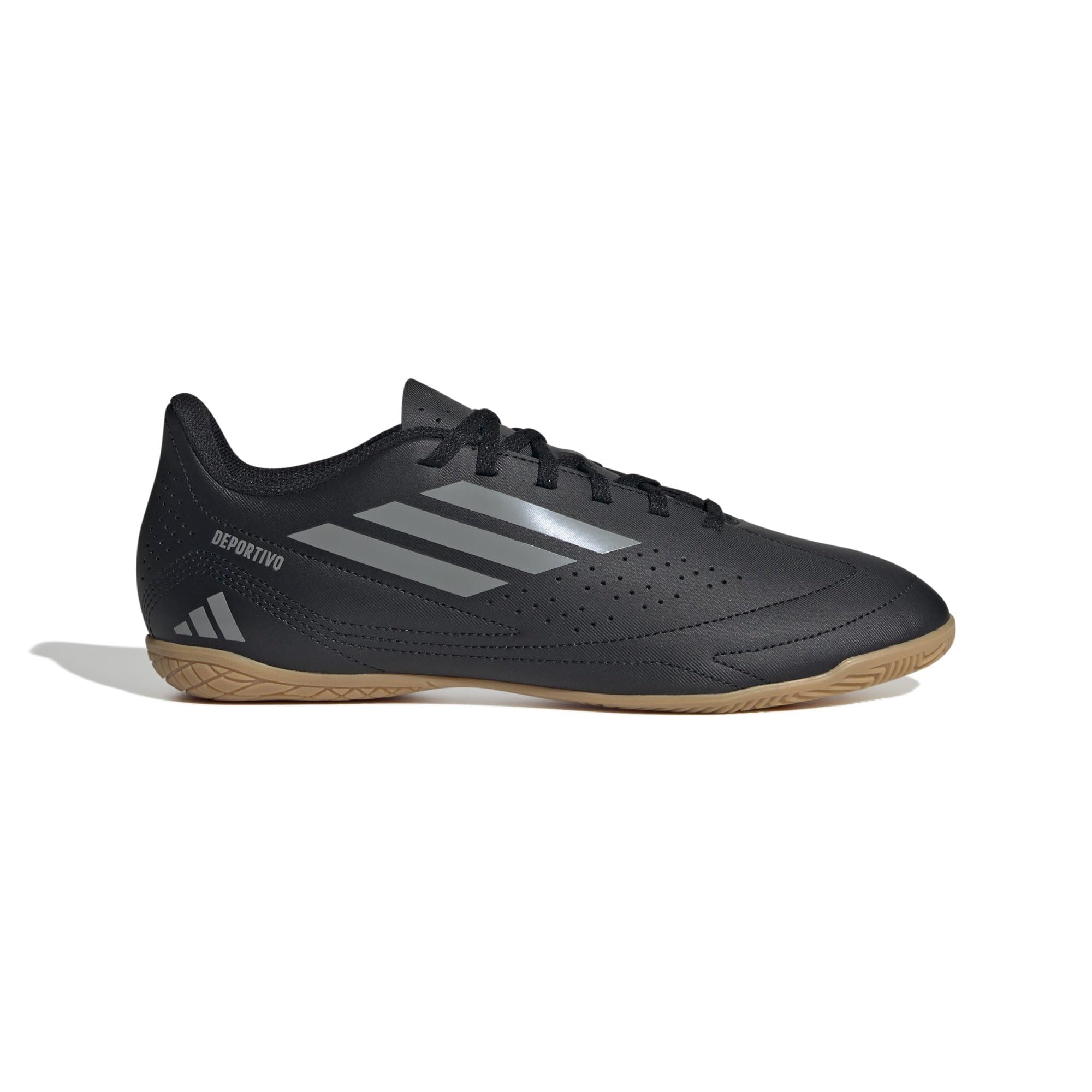 

Adidas Deportivo IIIIN Futsal Unisex Core Black Size cm Shoes, Adult, NIR28, Black/Grey Three/Core (IF1405), 25.0