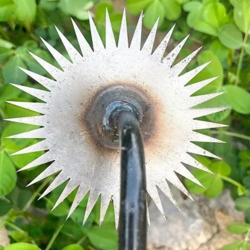 Unkrautentfernungsartefakt Auswurzeln Garten Unkrautstecher Werkzeug Scharfe Zinken Design Hochfester Unkrautstecher Gartengerät