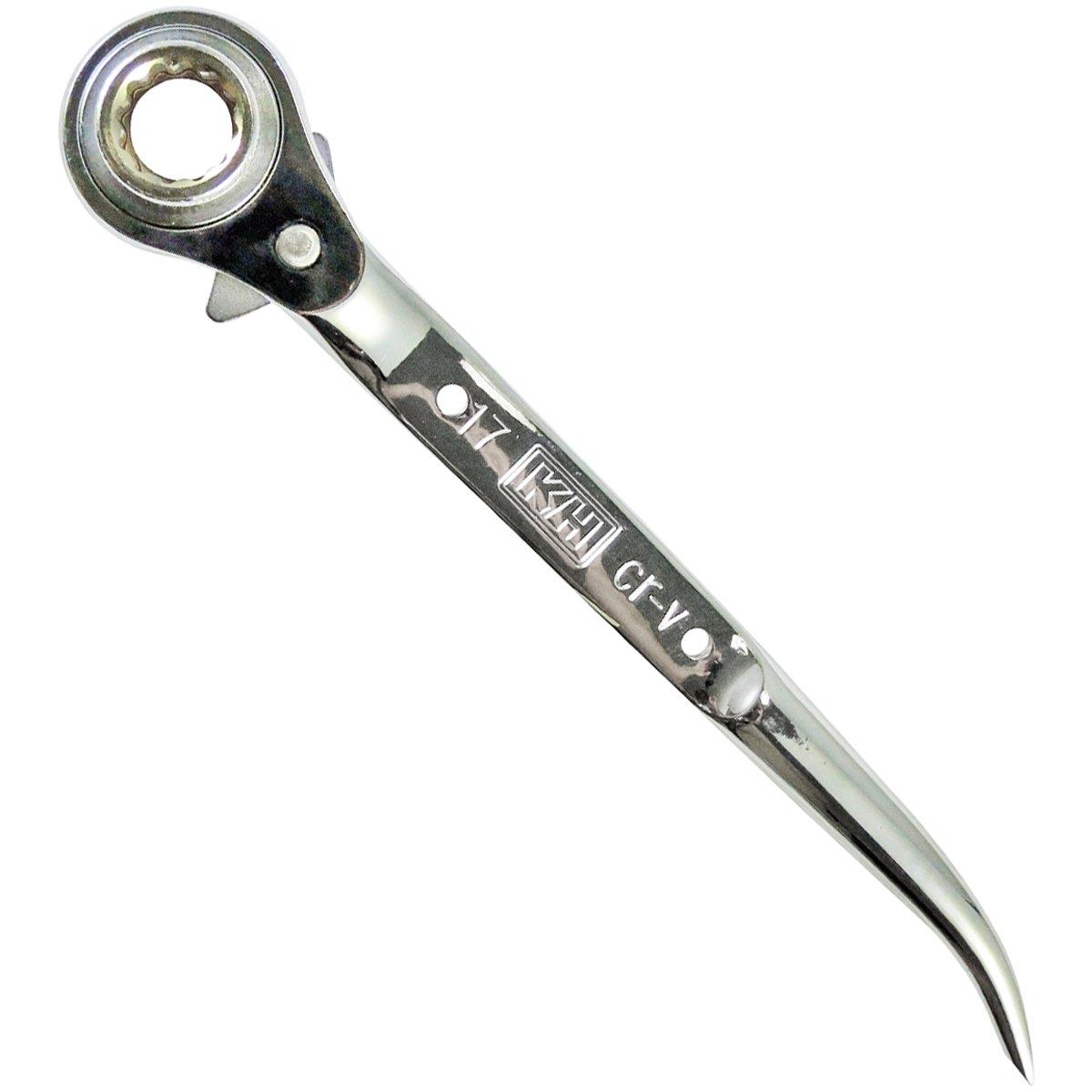 

Kiyo KH Holding Ratchet Wrench 17x21 35121 Double-Ended