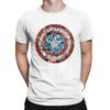 Men's Lovely Marvel Captain America Comic Shield T Shirt 100% Cotton Graphic Clothes Short Sleeve Tee Shirt New Arrival T-Shirts#Color