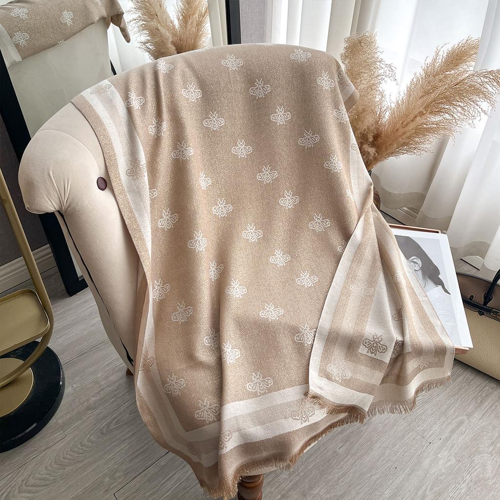 Ladies Muslim Hijab Golden Thread Long Scarf With Spring And Autumn Sun Protection Scarf Decoration Shawl Foulard Wrap Headscarf