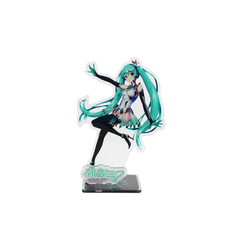 29 Types Hatsune Miku Anime Figure 16Cm Acrylic Key Chain Ornaments Presents Pendant Buckle Two-Sided Hatsune Miku Model TOYS Gift