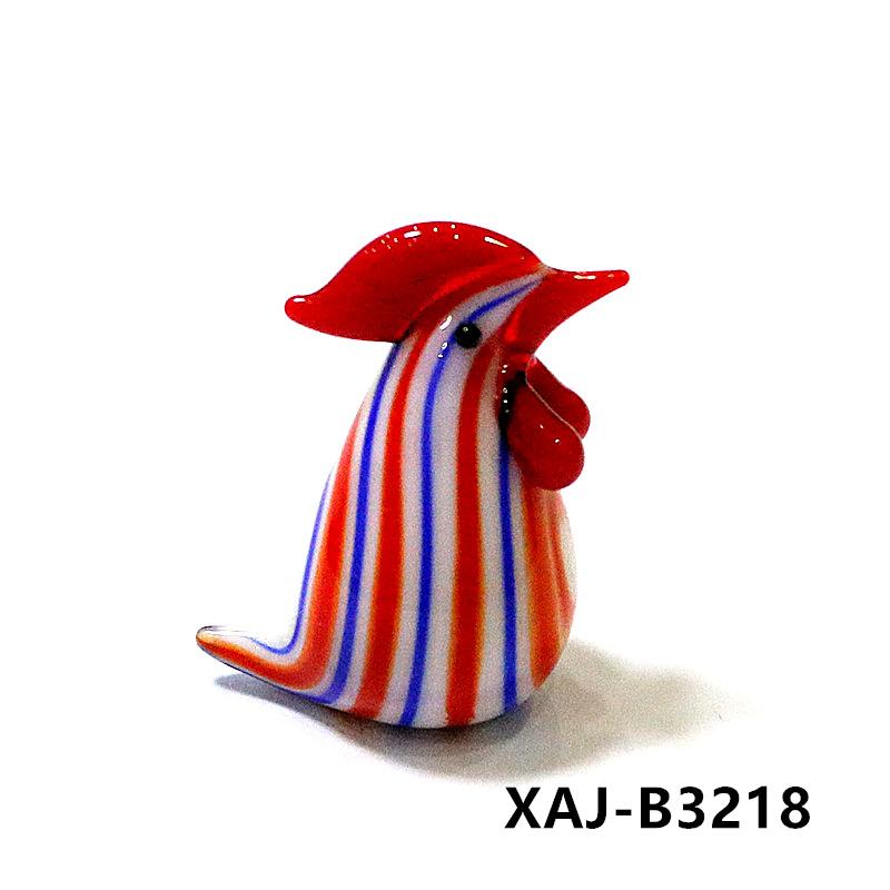 Easter Decor Kawaii Glass Chick Ornaments Cute Animal Mini Figurine for Diy Fairy Garden Dollhouse Home Desk Decoration Supplies