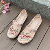 Fashion Summer Tennis Shoes New Women's Casual Breathable Sling Embroidered Lefu Shoes Fashion Hollow Cloth Shoes