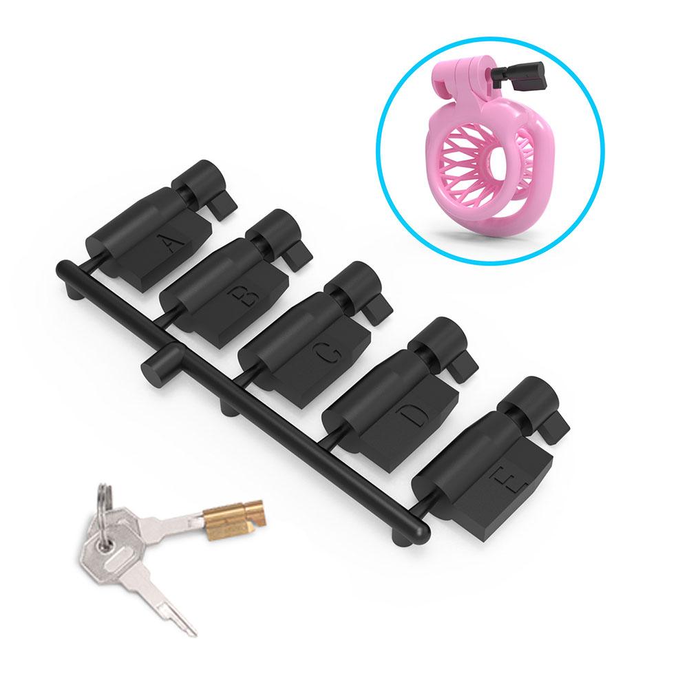 Jednorazowa Plastikowa Klatka Czystości Blokada Klucz Święty Trener Blokada Klatka na Penisa Sissy Akcesorium Ograniczenie BDSM Zabawka Seksualna