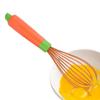 Silicone Whisk For Mixing Heat Resistant Egg Whisks Silicone Balloon Whisk Handle Beater Blender For Non-Stick Cookware Safe Non