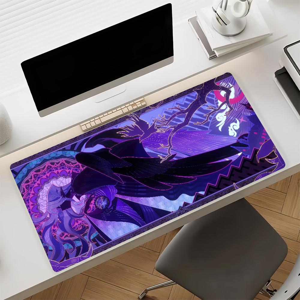 Game ZZZ Vivian Mouse Pad Non-slip Rubber Gamer Balance Computer Mat Decoracion Deskmat Laptop Office Large