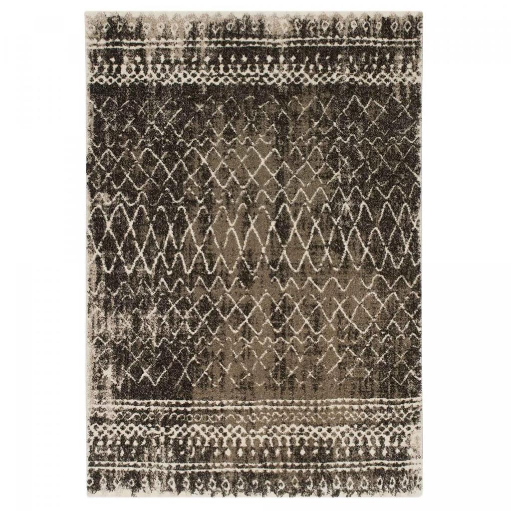 Buy Berber Style Rug Rectangular CASALINE KJ Silver Entrance Suitable