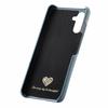 For Samsung Galaxy S25+ Case Litchi Texture Leather Coated PC Mobile Back Cover