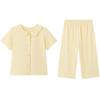 Pure Cotton Kids' Cool-Feel Short Sleeve Pajama & Loungewear Set