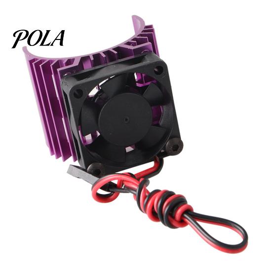Metal Electric Motor Heat Sink 5V Cooling Fan for RC Parts 1/10 Car 540 550