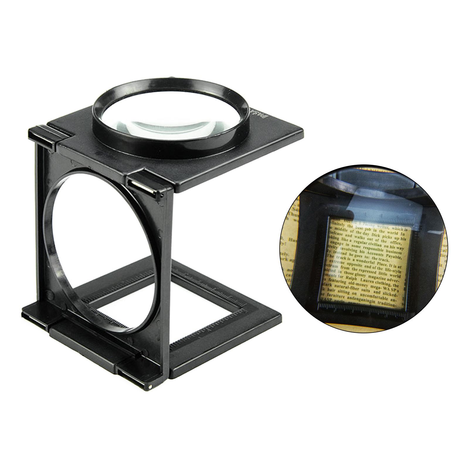 

Міні-лупа, пластикова лупа, кишенькова лупа для читання, збільшувальне скло зі шкалою для текстилю, оптичний ювелірний інструмент