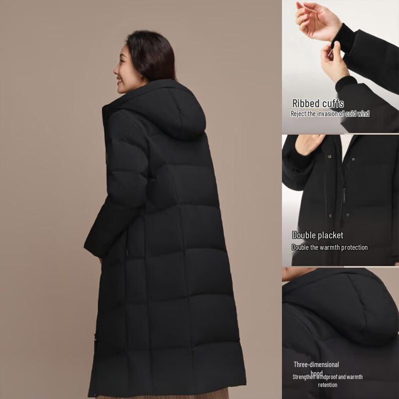 BOSIDENG B250245166 Commuter Hooded Down Jacket