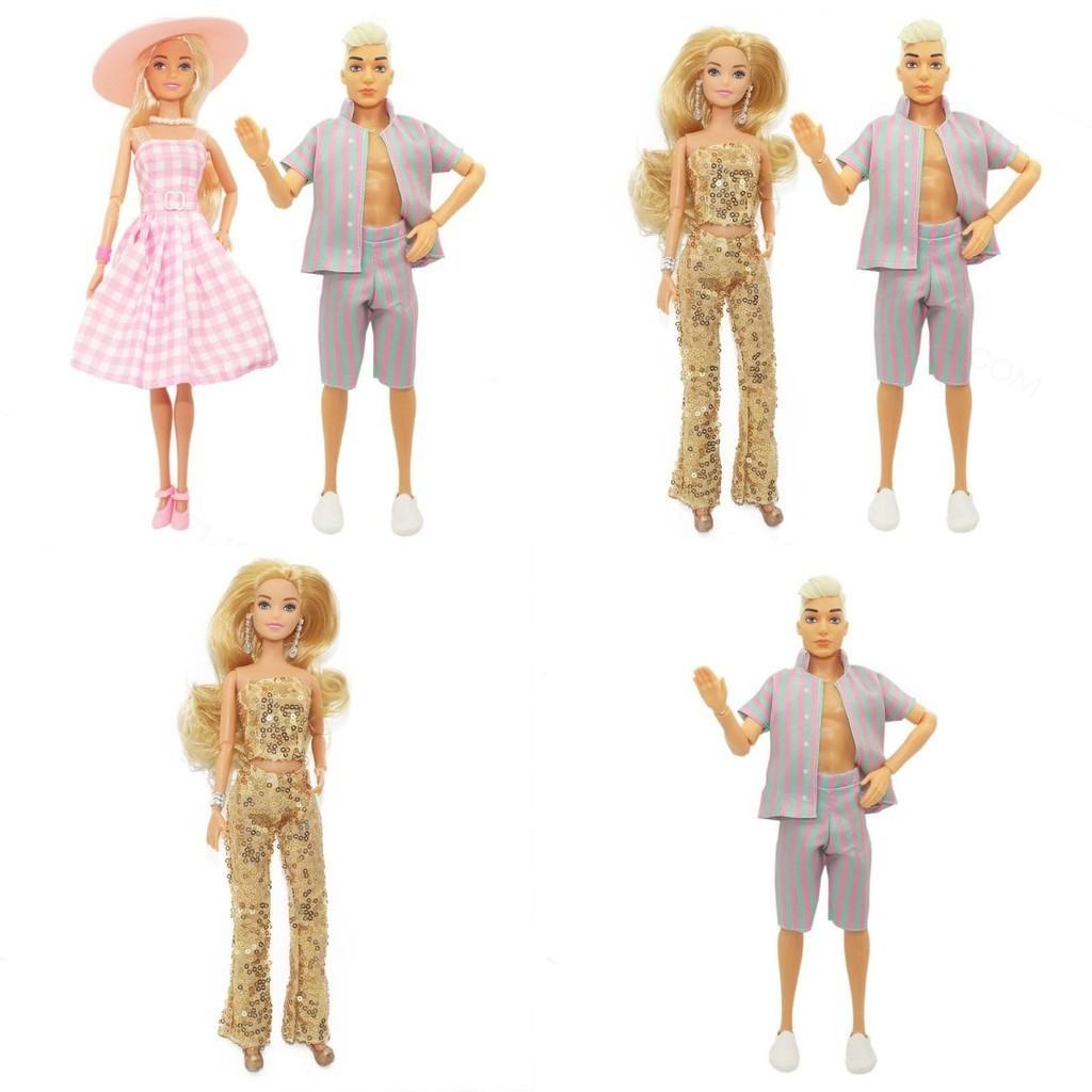 Authentic Barbie Movie-inspired Royal Couple Dolls Set Eco-friendly 30cm Collectibles
