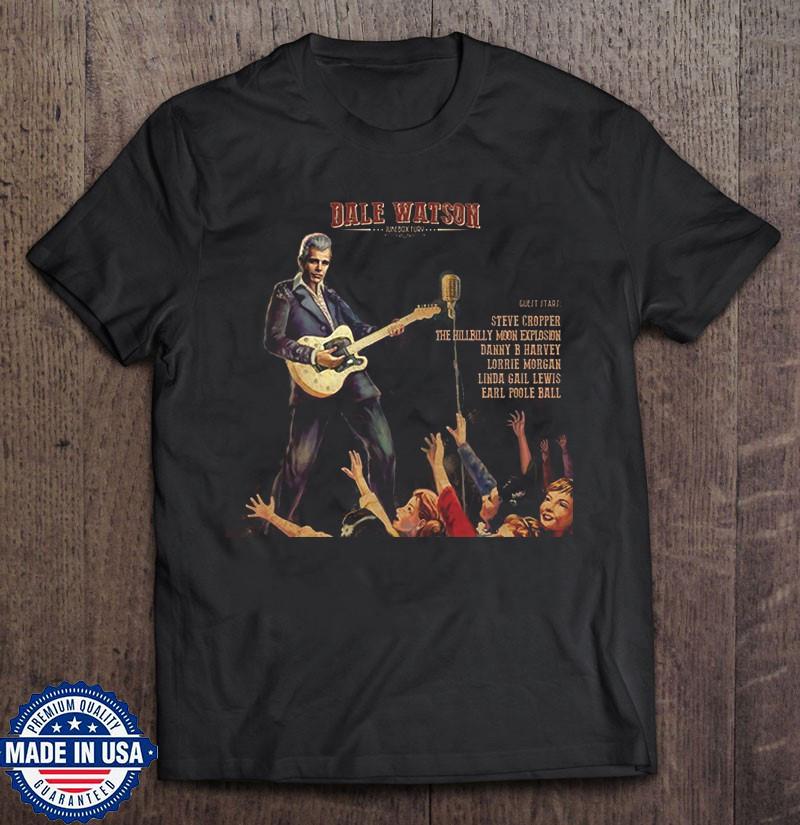 

Dale Watson Jukebox Fury Black Cotton Full Size S-5XL Unisex T-Shirt L