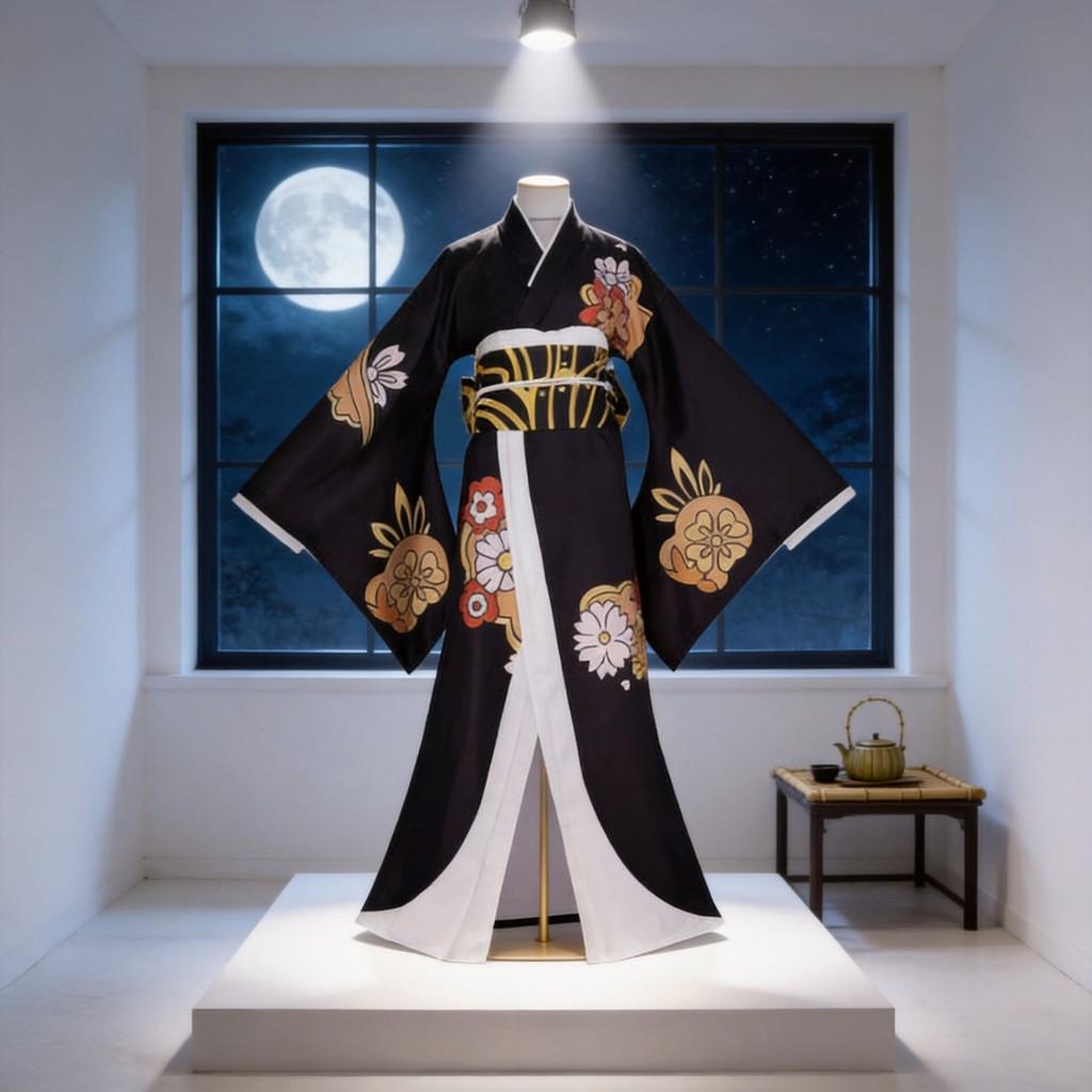 Costume Cosplay di Demon Slayer Kibutsuji Muzan Per Appassionati di Cosplay Anime