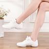 White Athletic Aerobics Competitive Cheerleading Training Sport Shoes for Women and Men