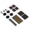 Game Console Protection Kit Stickers Dust Screen Dust Plug Joystick Cap Game Console Skin Protection Set for Steam Deck