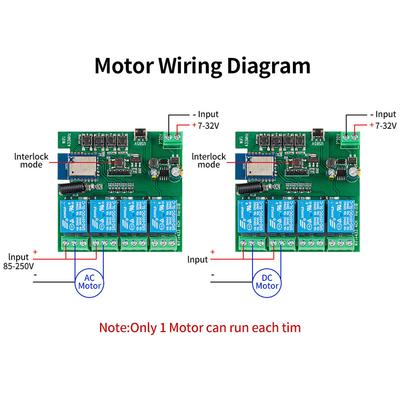 Tuya Wifi RF Home Electrical Appliance 5V 12 V Breaker On Off Controller Module Pointing Self Locking Cellphone APP