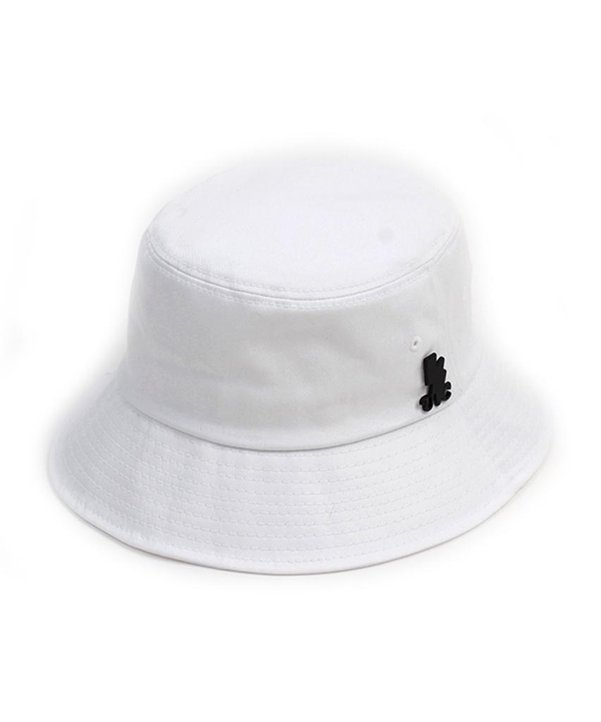 Yunibeosyeolkemiseuteuli Basic Cotton White Bucket Hat