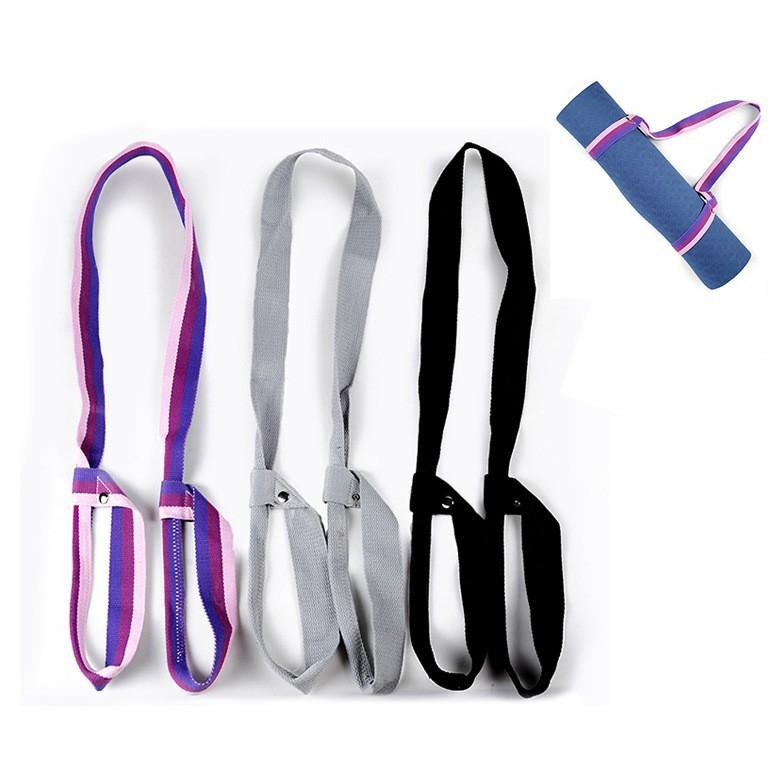 Multiple Color Yoga Mat Strap Loop Portable Fixed Storage Rope Multi-function Polyester-Cotton