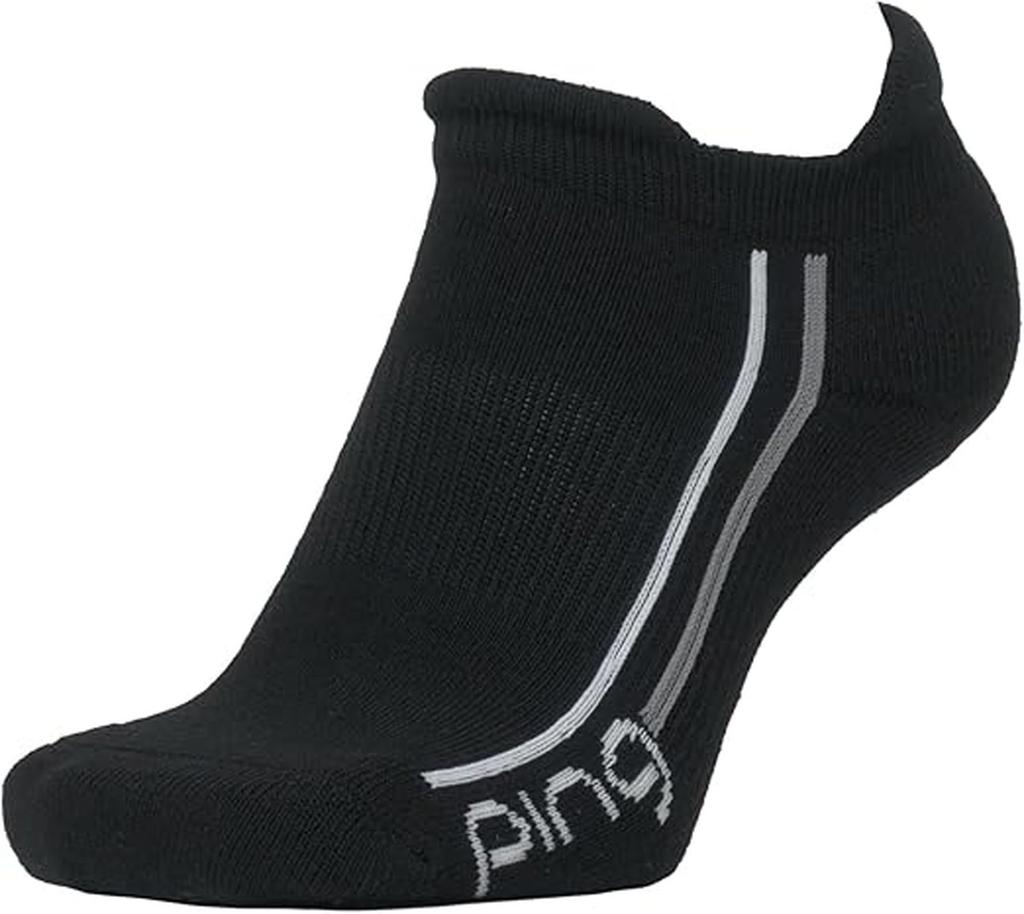Antibacterial and Deodorizing Ankle Socks Support and Sole Golf Socks FR [Ping Apparel] Women's (Arch Pile) / / 622-4286800 010_Black