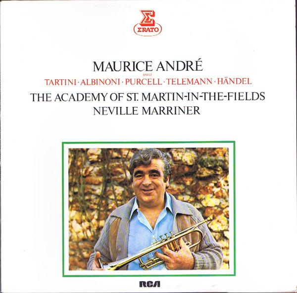 

LP Record MAURICE ANDRE THE ACADEMY OF ST. M Artini Albinoni Purcell Teleman ZL30616 ERATO 1978 Germany Classical Used