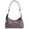 Coach Juliet 27 Brand Logo Removable Long Shoulder Strap Signature Jacquard Trimmed Calfskin Large Shoulder Bag Women Shoulder Bag CDG71-B4S0M