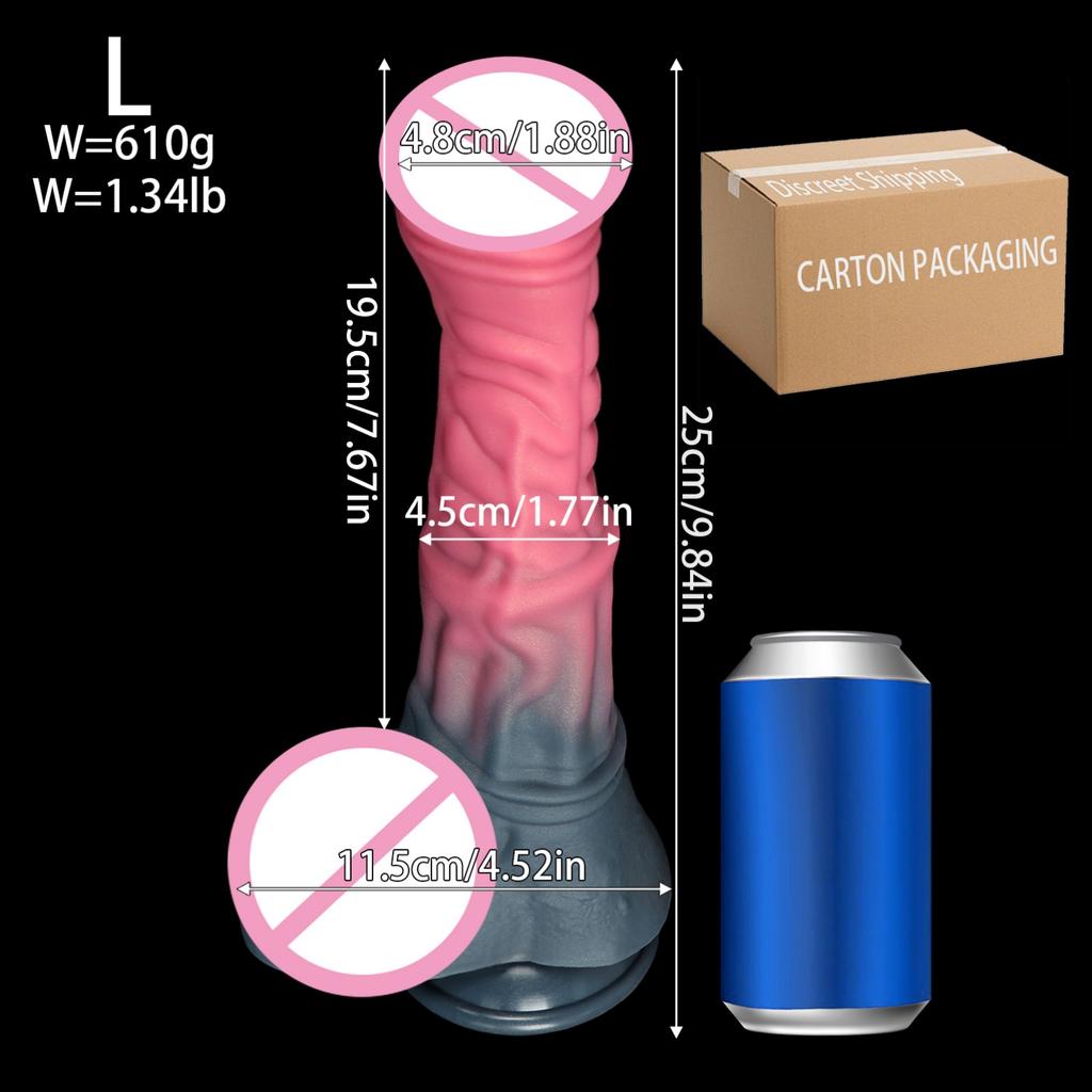 Horse Dildo Adult Sex Toys Strapon Dildo Silicone Penis Big Dick for Women Gay 18+ Vagina Prostate Massage Monster Dildo Waterproof & Easy To Clean