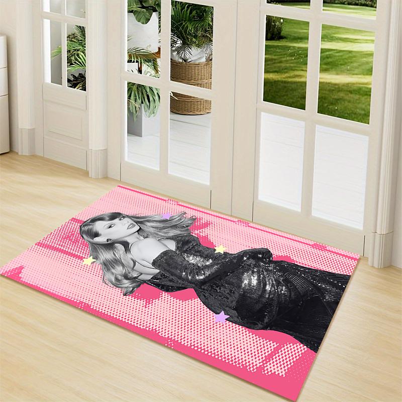 Taylor Swift Performance Carpet Rug Soft Washable Antislip Home Living Room Sofa Mats Personalized Christmas Rug