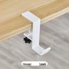 No-Drill Backpack Hook for Desk Edge - Strong, Mark-Free Holder for Students and Offices