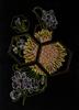 Cross Stitch Kit Abris Art Plants On a Black Background