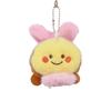 Cartoon Plush Bag Pendant Soft Creative Drawstring Doll Cartoon Bee Keychain  Women Men