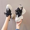 Fashion Height Increasing Women's Shoes Spring New Product Cowhide Thick Soled Shoes for Women's Casual Sports Shoes Platform Sneakers