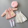 1 Set 30Cm Cotton Doll Clothes Sets Multiple Styles Hats Bags Socks For Doll Dress Up Diy And Doll Lover Gifts
