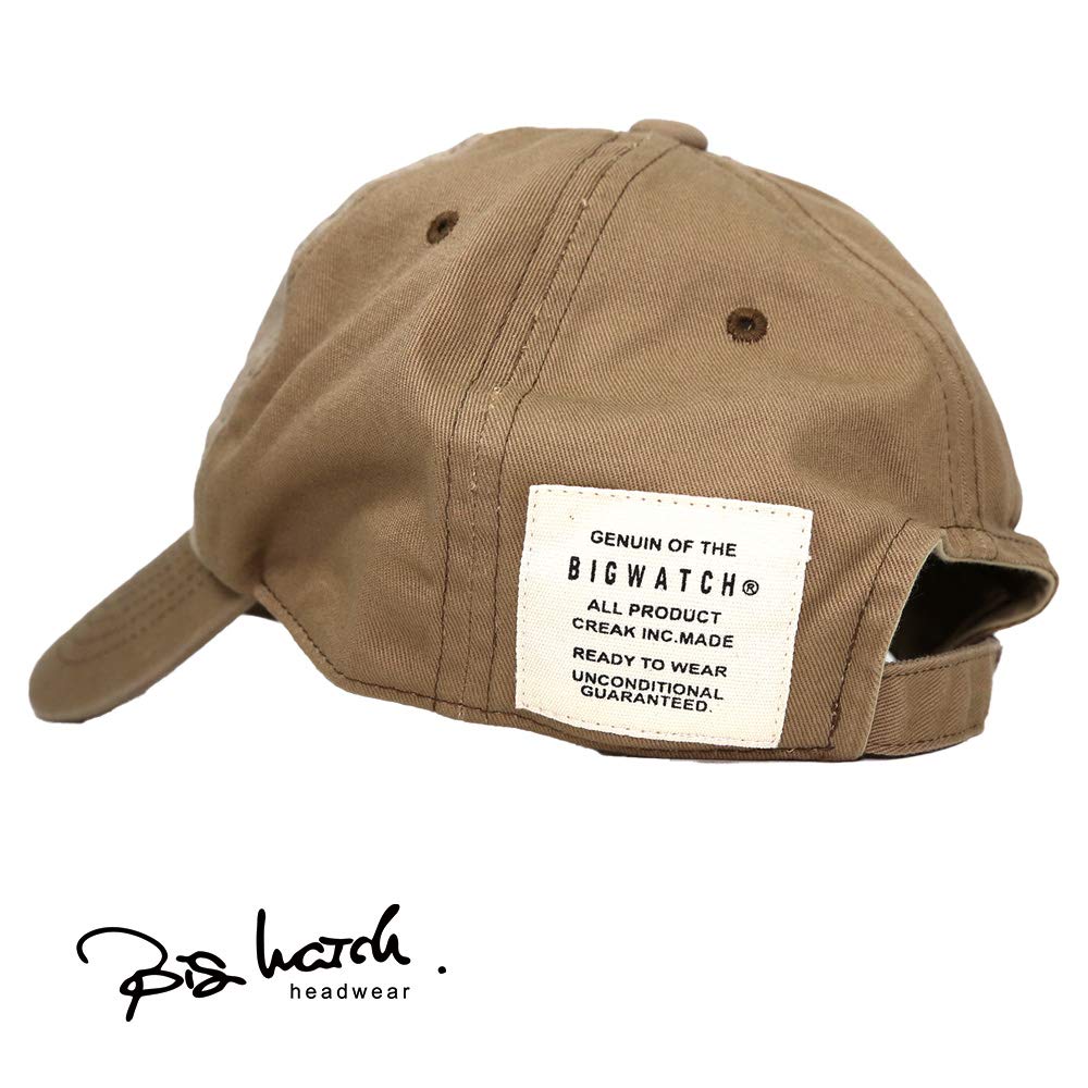Cotton Low Cap for Sizes L Large Japan Slimming UV Protection [Big Watch] Men, & XL, Sizes, Fit, Effect, (Beige/Greige)
