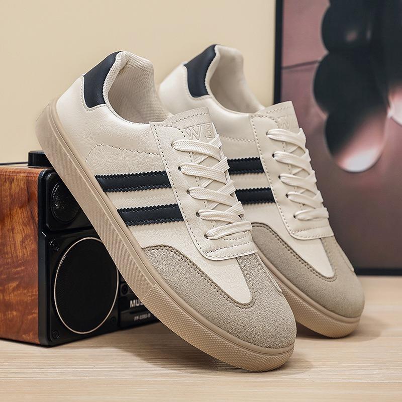 Men's Shoes Autumn New Casual Board Shoes Retro Classic Versatile German Training Shoes Fashion Korean Version of White Shoes Running Trendy Shoes