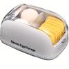 1PC Empty Transparent Puffs Drying Box Storage Case Portable Sponge Stand Cosmetic Rack Makeup Puff Holder