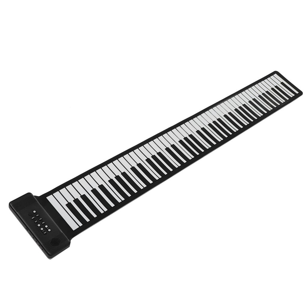 88 Keys Roll Up Piano Keyboard Portable Rechargeable Foldable Electronic Keyboard with Speaker Chord