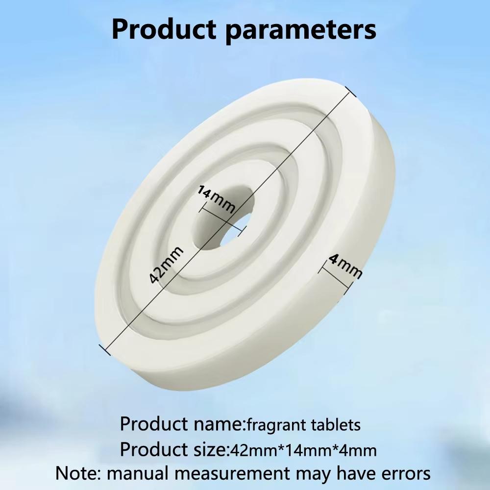 1 PCS Auto Lufterfrischer Duft Tabletten Zubehör Automobil Parfüm PE Material Parfüm Diffusor Ergänzung Zubehör